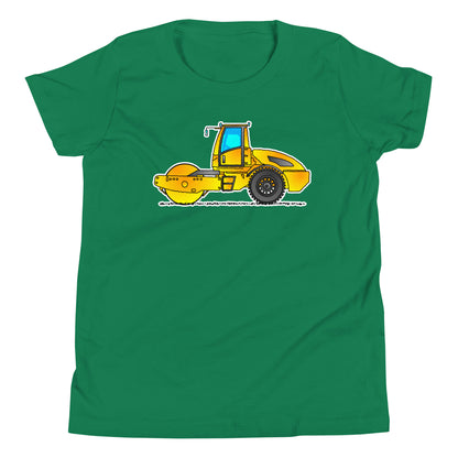 Youth Yellow Road Roller T-Shirt