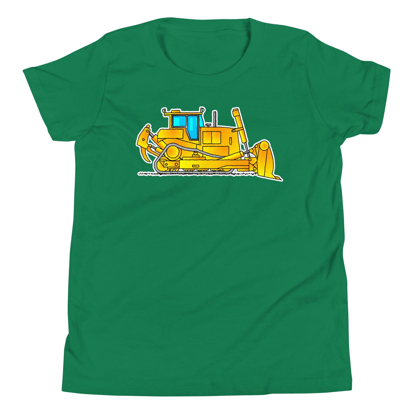 Youth Yellow Bulldozer T-Shirt