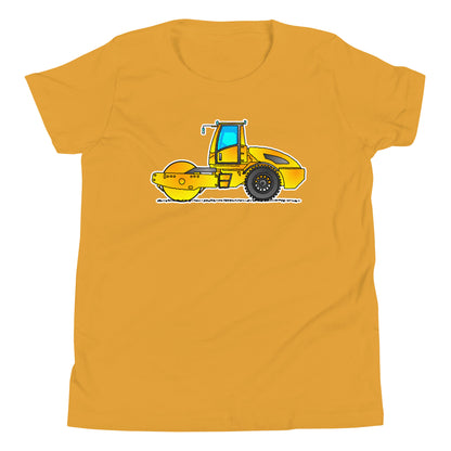 Youth Yellow Road Roller T-Shirt