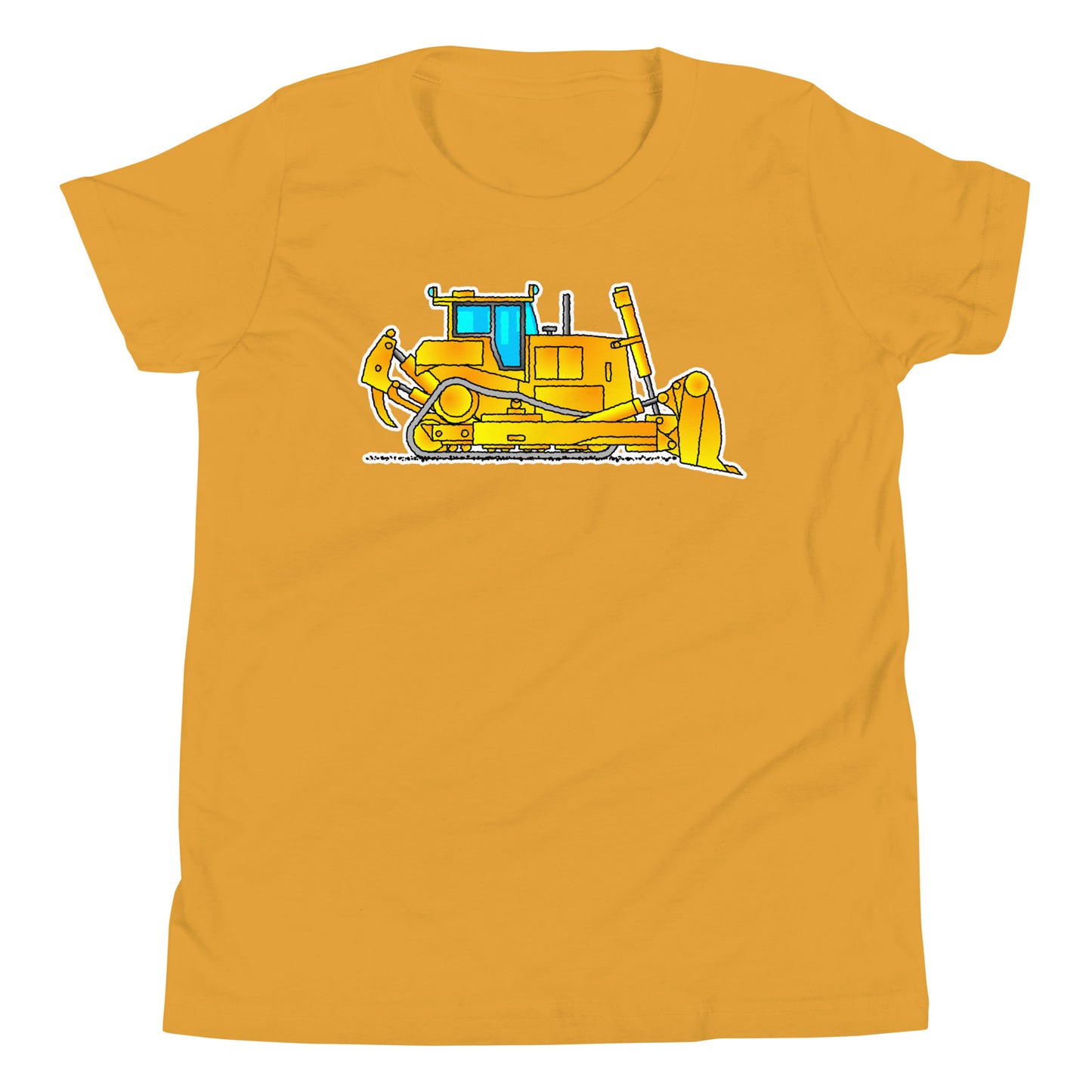 Youth Yellow Bulldozer T-Shirt