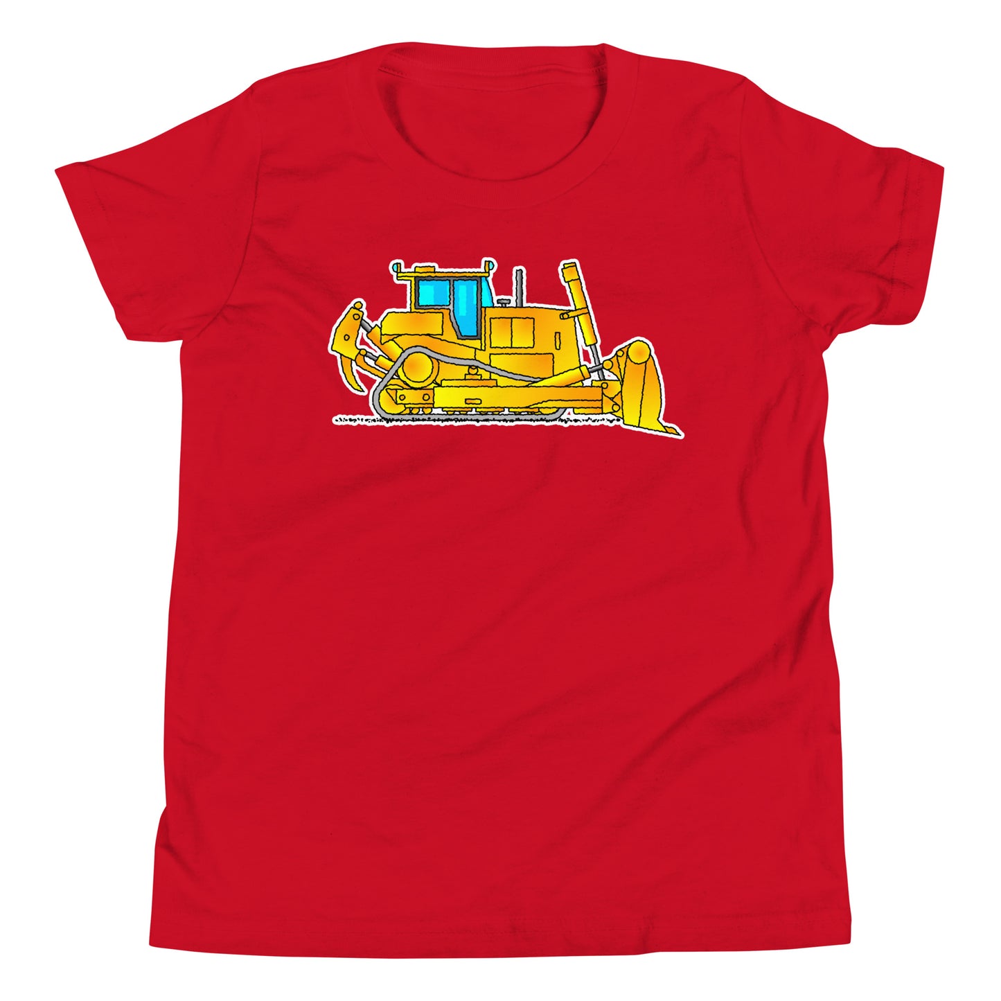 Youth Yellow Bulldozer T-Shirt