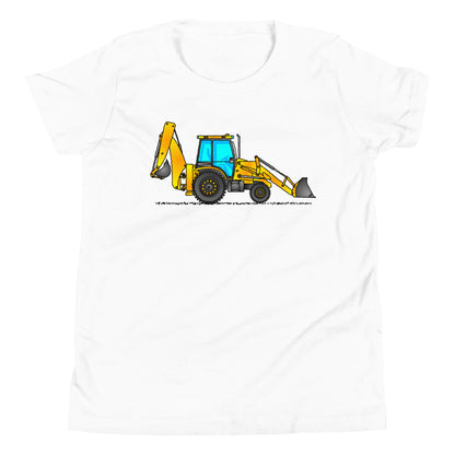 Youth Yellow Backhoe T-Shirt