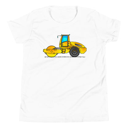 Youth Yellow Road Roller T-Shirt