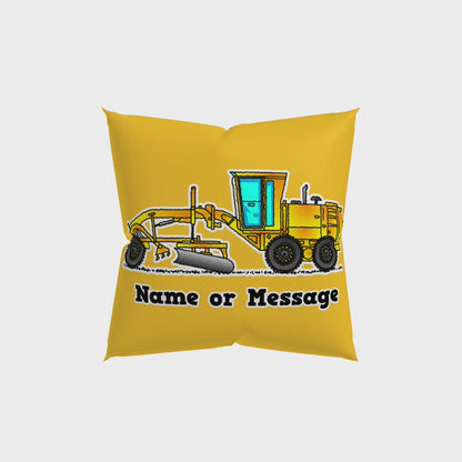 Grader Pillow Cushion, Personalized P007