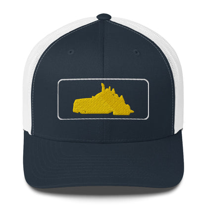 Asphalt Paver Trucker Cap C007